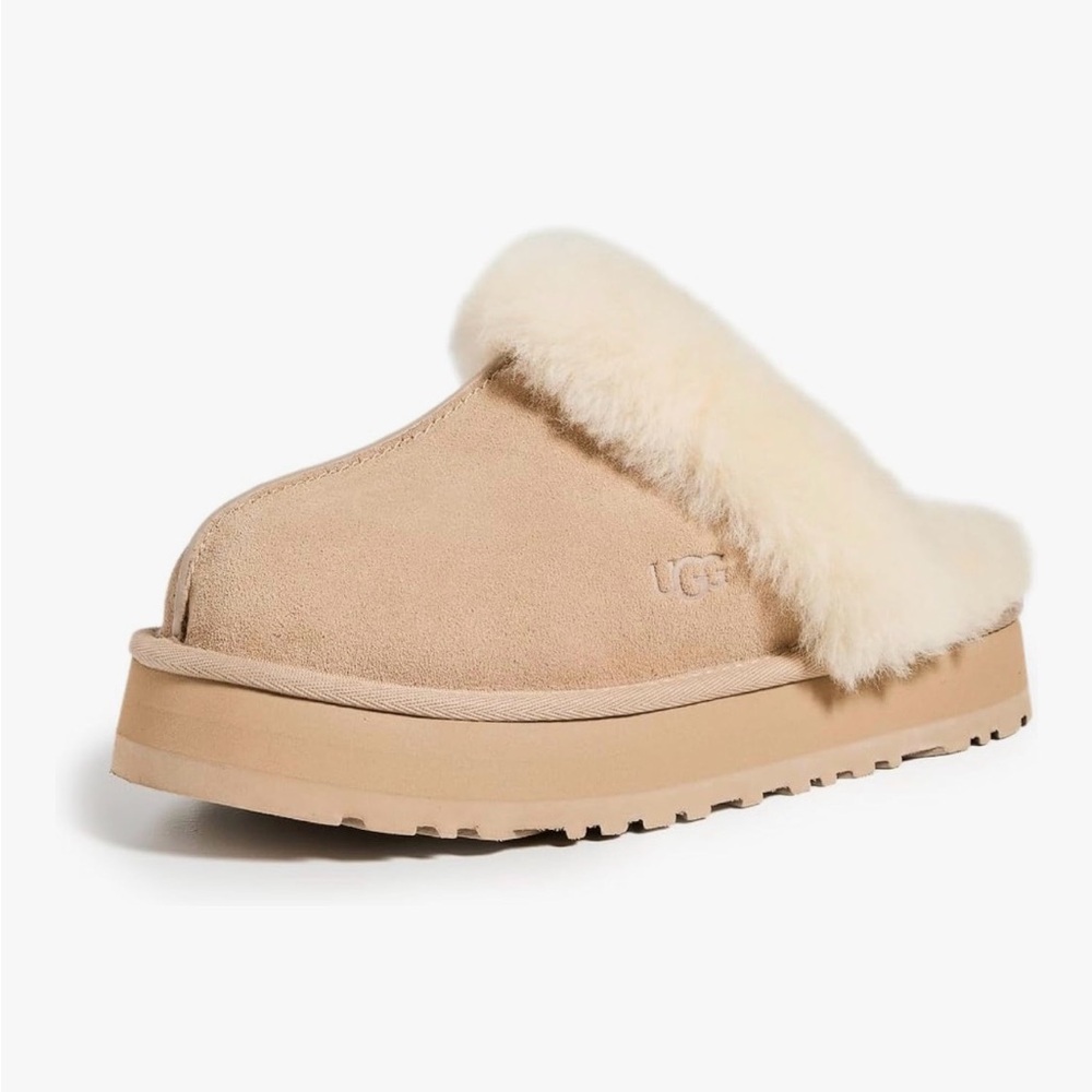 UGG Women’s Disquette Slipper - Sand / Size 8